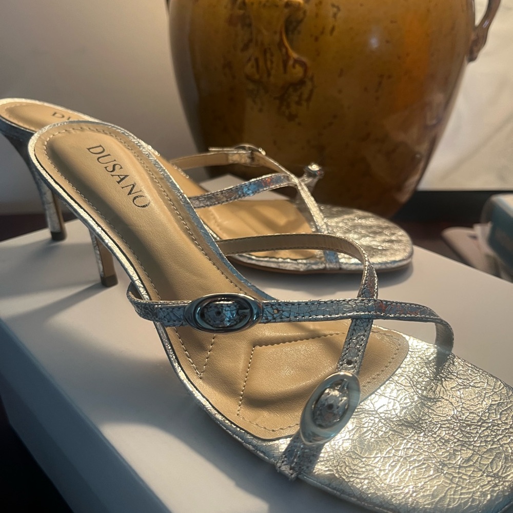 Silver Women's Sandals